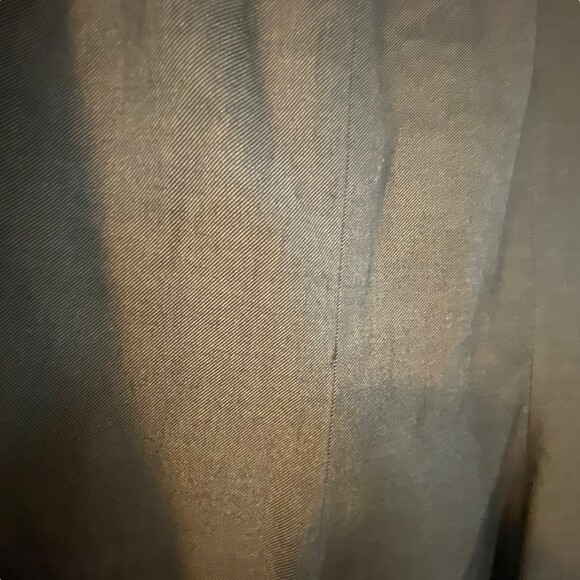 Anne Klein Women Dress Suit Mocha Brown Trumpet Skirt Zipper Size 4 - Picture 5 of 9